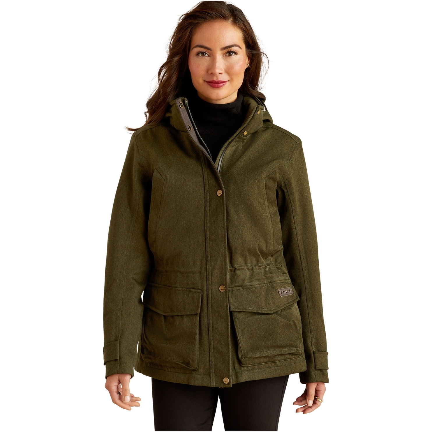 Ariat Womens Rhodium H2O Insulated Parka 10052884 - Rosin